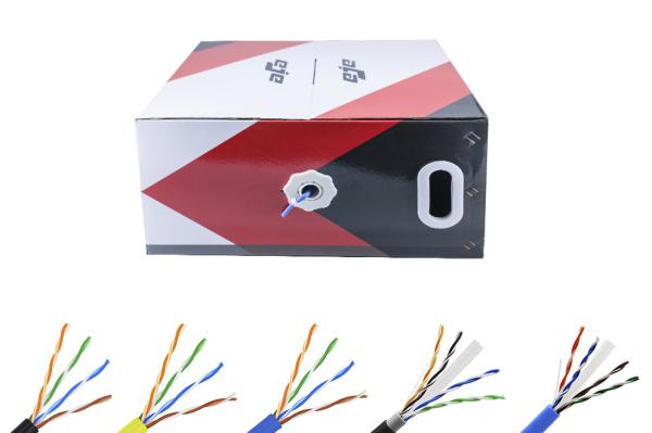 Buy cheap Solid Conductor Stranding Ethernet Cable Roll Cat5e/Cat6/Cat6a/Cat7 1000ft from wholesalers