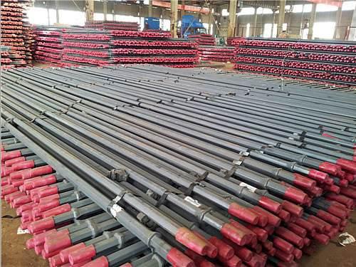 Rock Drill Machine H22X7° DTH Drill Rods Length 600mm - 8000mm API 2 3 / 8