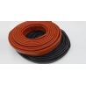 Buy cheap Silicone Rubber Coated Fiberglass Cable Sleeve Thermal Protection Fire Sleeve from wholesalers