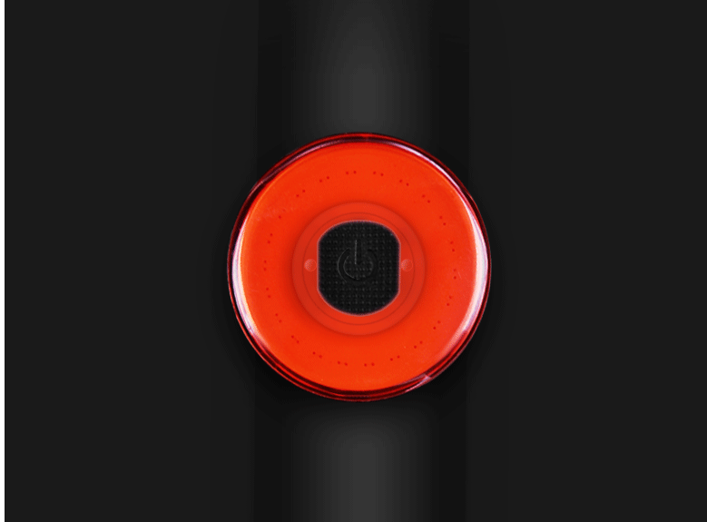 Intelligent Induction Brake Taillight Mountain LED Bicycle Light Aluminum Alloy IPX6