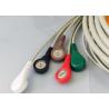 Buy cheap TPU Material Patient Monitor Accessories One Piece ECG Cable Compatible M&B from wholesalers