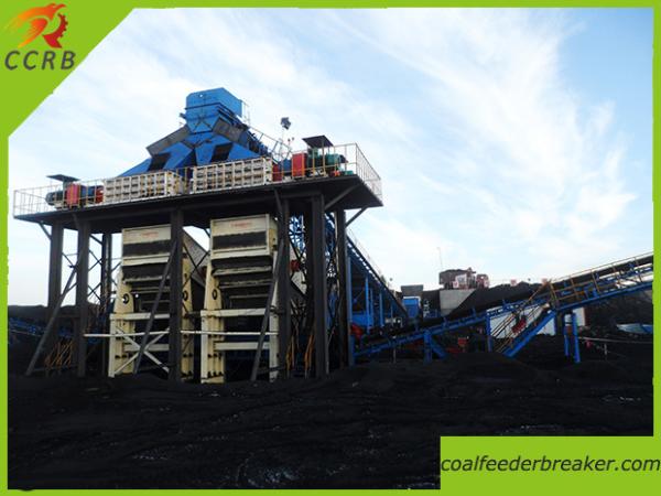Quality 3000TPH Skid Mounted Open Pit Mine Coal Crushing Plant for sale