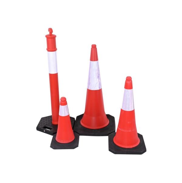 Buy cheap 50cm Orange / Blue / Green PVC EVA Traffic Directional Cone For Road Safety from wholesalers