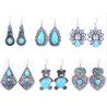 Buy cheap Fashion Turquoise Beaded Earrings from wholesalers