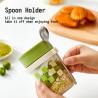 Buy cheap Versatile Long Spoon Reusable Overnight Oats Jar Leak Proof Wide Mouth from wholesalers