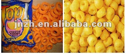 13000KG Snack Food Machine Production Line For Slanty Puffed Snacks