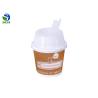 Buy cheap 10oz Paper Ice Cream Cups Food Grade Disposable Ice Cream Bowls With Lids from wholesalers