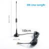 Buy cheap Vertical Polarization High Gain 30dbi GSM 3G 4G Car Indoor Antenna with Magnetic Base from wholesalers