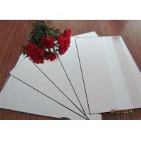 Buy cheap Clear / Tinted / Colored Mirror Glass , Aluminum Mirror Sheet For Decoration product