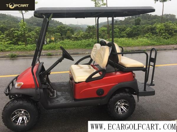 Buy cheap Off Road 4 Seater Electric Golf Buggy With Aluminum Chassis , Battery Powered from wholesalers