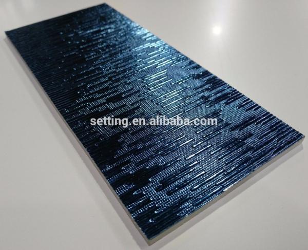 Buy cheap Double side Metal uv mdf board 1220*2440*18mm for industrial style furniture from wholesalers