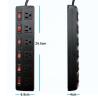 Buy cheap 6 outlet Metal America Type Extension Socket With On/Off Switch, Surge from wholesalers