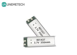 Buy cheap 801437 3A High Rate Polymer Battery 3.7v 350mah Lipo Battery For IoT Electronic Devices from wholesalers