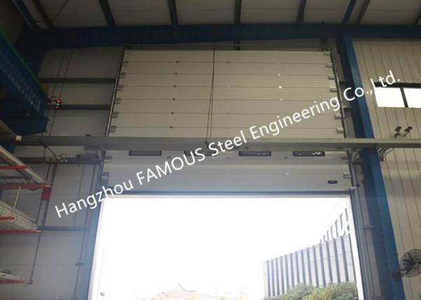 Buy cheap Overhead Sectional Steel Industrial Garage Doors Factory Up Ward Fast Lifting Gate from wholesalers