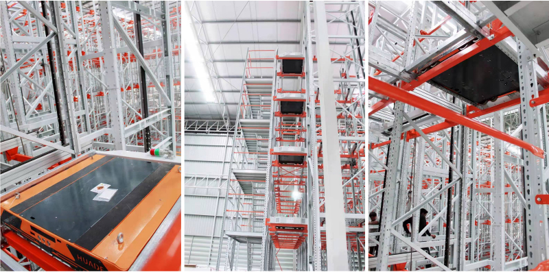 Four Way Radio Shuttle Racking ASRS Pallet Runner Rack 4 Way Radio Shuttle Racking
