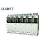 Buy cheap Light Pipe Heat Sink SFP Cage Connector Six Ports In Ganged Structure from wholesalers