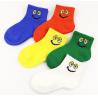 Buy cheap Smile Face Kids Colorful Socks / Kids Fashion Socks Knitted Snagging Resistance from wholesalers
