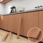 Stripes Wood Effect Wallpaper Vinyl Wood Grain Peel And Stick Wallpaper