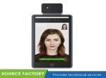 Wall Mounted Thermal Face Temperature Scanner 0.5-1.5m Measuring Distance
