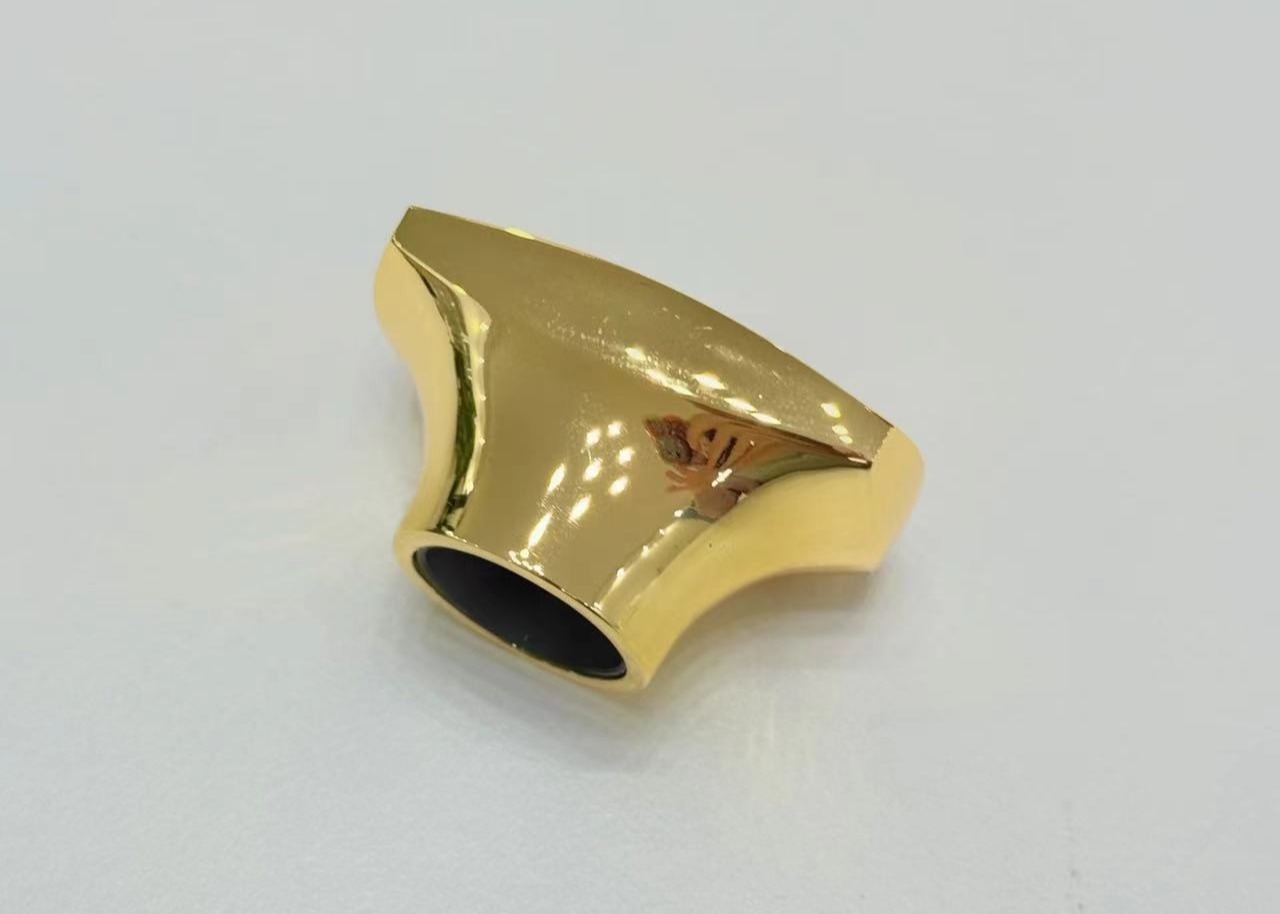 Eco-Friendly Gold Metal Perfume Cap For Customizable Design And Branding