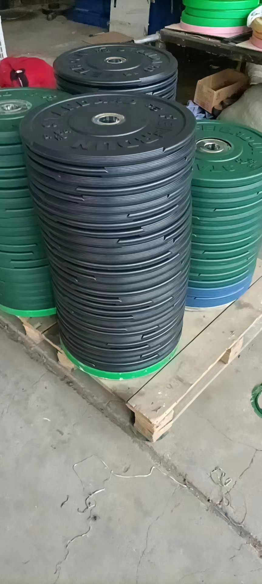 Wholesale Gym Fitness Equipment Colorful High Quality Weight Plates