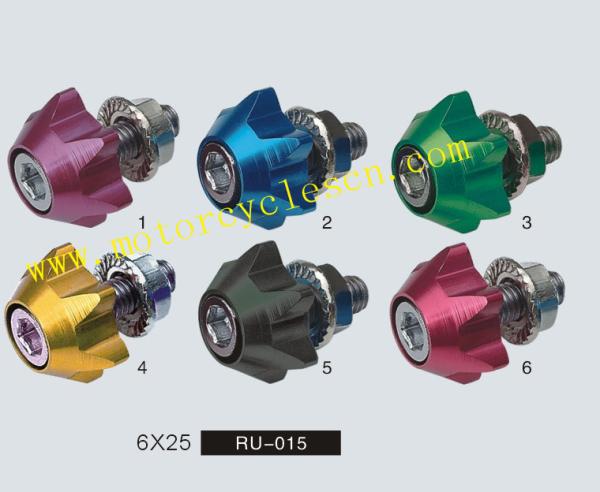 Buy cheap Motorcycle motocross Aluminum Colorful Nuts 6×20 Bike Blue Red Yellow White from wholesalers