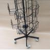 Buy cheap 524mm Length 1708mm Height Rotating Literature Rack , Spinner Book Rack 360 Degree from wholesalers