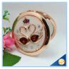 Buy cheap Shinny Gifts Personalized Metal Collection Compact Mirror For Wedding Souvenir from wholesalers