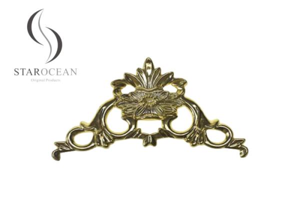 Buy cheap Gold Fine Finish Coffin Lid Decorative Hardware Accessories Fast Delivery PF06 from wholesalers