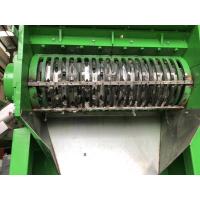 Buy cheap Hydraulic Pushing PET Fibers Single Shaft Shredder Machine product