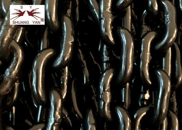Buy cheap OEM G80 Black Coating Galvanized Lifting Chain 4mm 5mm from wholesalers
