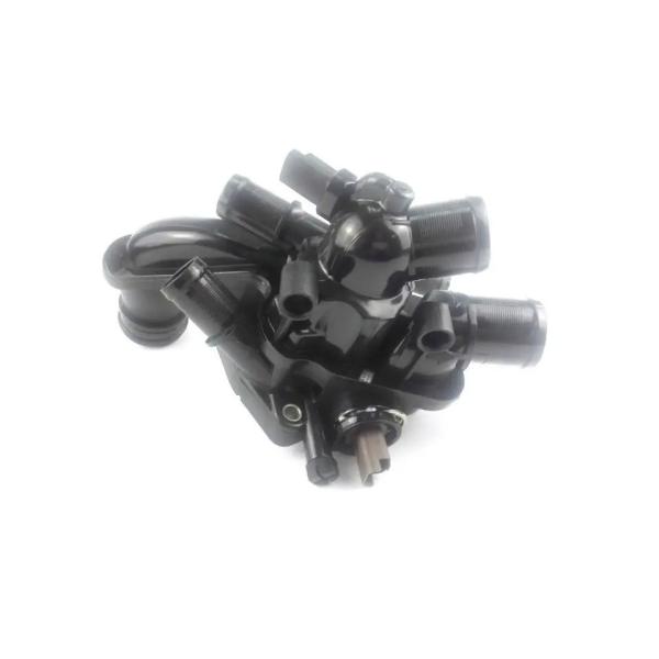 16V Engine BMW Thermostat Housing with 4 Pins Sensor Auto Parts OE 9808647080