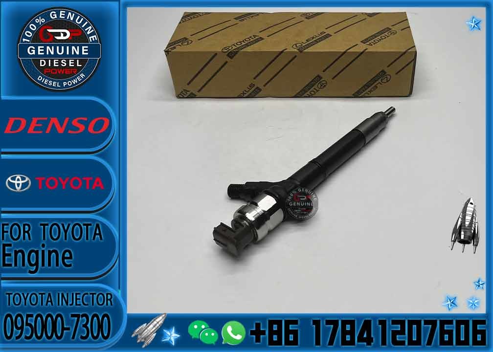 Hot Sale Nozzle Injector 0950007300 095000 7300 Auto Parts Injector 095000-7300 for Toyota