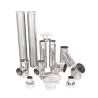 Buy cheap Easy Install Single Wall Chimney , Single Wall Black Stove Pipe Powder Coated from wholesalers