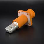 UL TUV Energy Storage Connector 250A Waterproof Socket Threaded Copper Bar