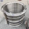 Buy cheap 0.5mm 0.7mm 1mm gap Welded Wedge Wire Screen/ Johnson Well Pipe Bar Screens Filter Sieve bend screen from wholesalers