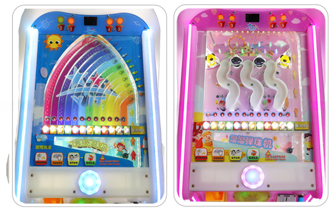 Children Pinball Amusement Game Machine Coin Operation For Fun Entertainment