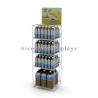 Buy cheap Flooring Metal Beer Bottle Display Rack 4 Shelves For Drinks Products from wholesalers
