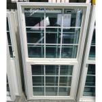 School American Double Hung Vinyl Windows White Vinyl Double Glazed Windows