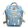 Buy cheap Fashion Baby Diaper Bag Dust- resistant Waterproof Travel Backpack Cartoon Printed Storage Wet Dry Separate Backpack from wholesalers