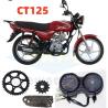 Buy cheap Customized Motorcycle Fairing Kits 2 Wheeler Spare Parts For BAJAJ CT125 from wholesalers