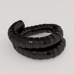 75mm Fume Extractor Accessories Black Welding Fume Extraction Hose