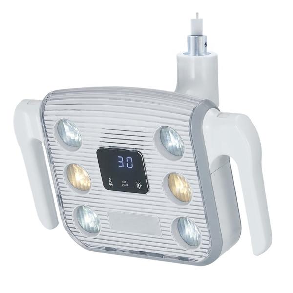 Quality White Yellow Double Color Temperature Dental Chair Light For Dentistry 3500K 700mm for sale