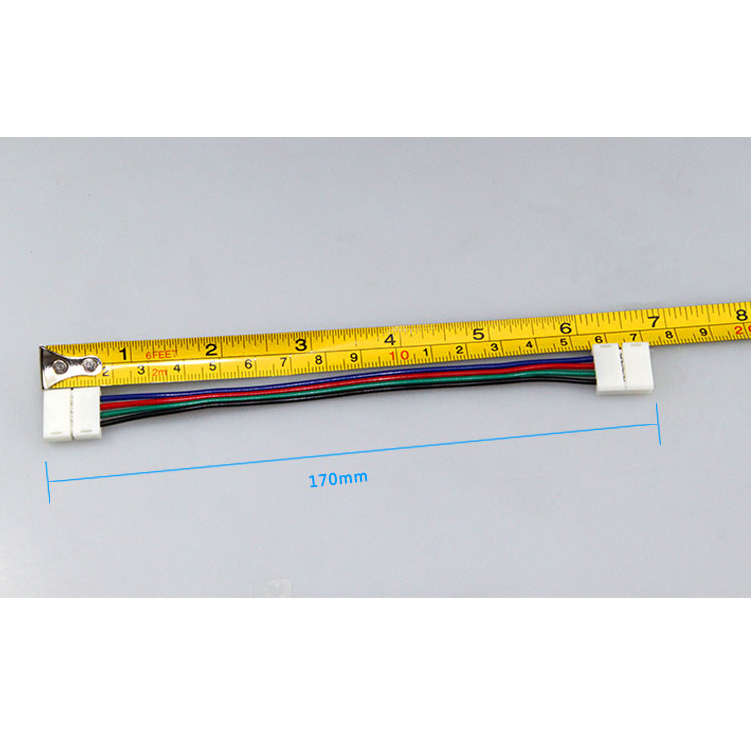 Customer Request Length LED Bulb Connector Socket with Standard Strip Wire Length