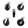 Buy cheap 500kg Load Capacity Heavy Duty Trolley Wheel 8 Inch Industrial Swivel Casters Wheels from wholesalers