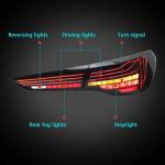 BMW 4 Series 428i 20-23 Tail Light Assemblies M4 Modified DRL Rear Taillight Car