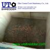 Buy cheap waste wood board /wood box / wood furniture Shredding machine, single shaft shredder from wholesalers