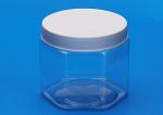 Buy cheap 450ml popular stackable hexagon clear popular pet plastic food packaging jar from wholesalers