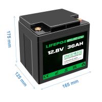 Buy cheap 36Ah 12V LiFePO4 Lithium Battery Rechargeable For Electric Tools And Electric product