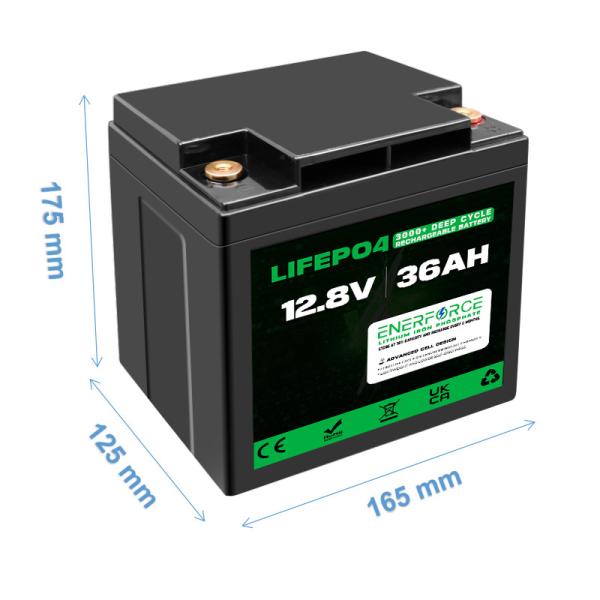 Buy cheap 36Ah 12V LiFePO4 Lithium Battery Rechargeable For Electric Tools And Electric Toys from wholesalers